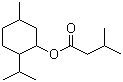 异戊酸 L-薄荷酯分子结构 (CAS 16409-46-4)