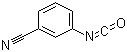 3-Cyanophenyl isocyanate molecular structure (CAS 16413-26-6)