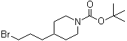 4-(3-Bromopropyl)piperidine-1-carboxylic acid tert-butyl ester molecular structure (CAS 164149-27-3)
