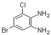 5-Bromo-3-chloro-1,2-benzenediamine molecular structure (CAS 16429-44-0)