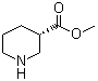 structure of CAS# 164323-85-7, (R)-Methyl nipecotate;(R)-Methyl piperidine-3-carboxylate; (R)-3-Piperidinecarboxylic acid methyl ester