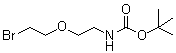 [2-(2-Bromoethoxy)ethyl]carbamic acid 1,1-dimethylethyl ester molecular structure (CAS 164332-88-1)