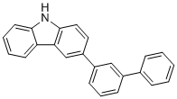 3-([1,1'-Biphenyl]-3-yl)-9H-carbazole molecular structure (CAS 1643526-99-1)