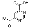 结构式 CAS# 16490-02-1, 4,6-嘧啶二甲酸