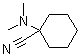 结构式 CAS# 16499-30-2, 1-(二甲基氨基)环己烷甲腈
