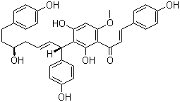 Calyxin B molecular structure (CAS 164991-53-1)
