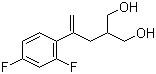结构式 CAS# 165115-73-1, 泊沙康唑中间体-7; 2-[2-(2,4-二氟苯基)-2-丙烯-1-基]-1,3-丙二醇