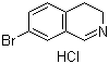 7-Bromo-3,4-dihydroisoquinoline hydrochloride molecular structure (CAS 16516-67-9)