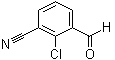 结构式 CAS# 165187-24-6, 2-氯-3-甲酰基苯甲腈