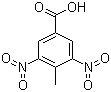 3,5-二硝基-4-甲基苯甲酸分子结构 (CAS 16533-71-4)
