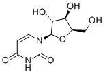 1-beta-D-Xylofuranosyluracil molecular structure (CAS 16535-78-7)