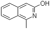 1-Methylisoquinolin-3-ol molecular structure (CAS 16535-89-0)