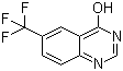 6-(三氟甲基)喹唑啉-4-醇分子结构 (CAS 16544-67-5)