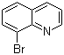 8-溴喹啉分子结构 (CAS 16567-18-3)