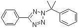 2-(1-Methyl-1-phenylethyl)-5-phenyl-2H-tetrazole molecular structure (CAS 165670-57-5)