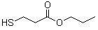 3-巯基丙酸正丙酯分子结构 (CAS 165804-07-9)