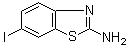 6-Iodo-2-benzothiazolamine molecular structure (CAS 16582-58-4)