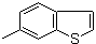 structure of CAS# 16587-47-6, 6-Methylbenzo[b]thiophene;6-Methylbenzothiophene; 6-Methylthianaphthene