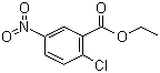 2-氯-5-硝基苯甲酸乙酯分子结构 (CAS 16588-17-3)
