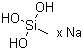 Methylsilanetriol sodium salt molecular structure (CAS 16589-43-8)