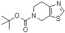 6,7-Dihydro-4H-thiazolo[5,4-c]pyridine-5-carboxylic acid tert-butyl ester molecular structure (CAS 165948-24-3)