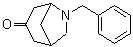 structure of CAS# 16607-47-9, 6-Benzyl-6-azabicyclo[3.2.1]octan-3-one;6-(Phenylmethyl)-6-azabicyclo[3.2.1]octan-3-one