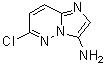 6-氯咪唑并[1,2-b]哒嗪-3-胺分子结构 (CAS 166176-45-0)