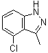 4-Chloro-3-methyl-1H-indazole molecular structure (CAS 16640-87-2)