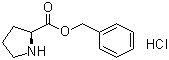 L-脯氨酸苄酯盐酸盐分子结构 (CAS 16652-71-4)