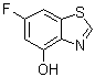 6-Fluoro-4-benzothiazolol molecular structure (CAS 1665288-66-3)