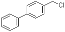 4-氯甲基联苯分子结构 (CAS 1667-11-4)