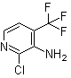 结构式 CAS# 166770-70-3, 2-氯-4-(三氟甲基)-3-吡啶胺