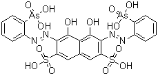 偶氮胂 III分子结构 (CAS 1668-00-4)