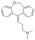 3-dibenz[b,e]oxepin-11(6H)-ylidene-N,N-dimethyl-1-Propanamine molecular structure (CAS 1668-19-5)