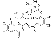 诃子宁分子结构 (CAS 166833-80-3)