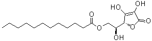 L-Ascorbyl 6-laurate molecular structure (CAS 16690-40-7)