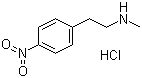 N-Methyl-4-nitrophenethylamine hydrochloride molecular structure (CAS 166943-39-1)