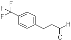4-(Trifluoromethyl)benzenepropanal molecular structure (CAS 166947-09-7)