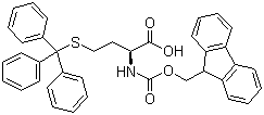 N-Fmoc-S-trityl-L-homocysteine molecular structure (CAS 167015-23-8)