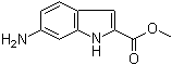 6-Amino-1H-indole-2-carboxylic acid methyl ester molecular structure (CAS 167027-30-7)
