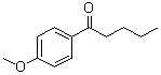 structure of CAS# 1671-76-7, 4'-Methoxyvalerophenone;Butyl 4-methoxyphenyl ketone; Butyl p-methoxyphenyl ketone; NSC 406939; p-Methoxyvalerophenone
