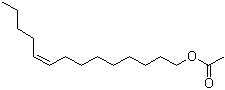 (9Z)-9-Tetradecen-1-ol acetate molecular structure (CAS 16725-53-4)