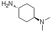 trans-N,N-Dimethylcyclohexane-1,4-diamine molecular structure (CAS 167298-52-4)