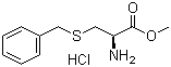 structure of CAS# 16741-80-3, S-Benzyl-L-cysteine methyl ester hydrochloride