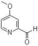 structure of CAS# 16744-81-3, 4-Methoxy-2-pyridinecarboxaldehyde;4-Methoxy-2-formylpyridine