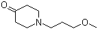 1-(3-Methoxypropyl)-4-piperidone molecular structure (CAS 16771-85-0)