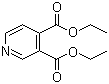 structure of CAS# 1678-52-0, Diethyl 3,4-pyridinedicarboxylate