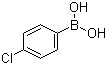 structure of CAS# 1679-18-1, 4-Chlorophenylboronic acid