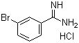 3-溴苄脒盐酸盐分子结构 (CAS 16796-52-4)