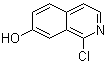 结构式 CAS# 168003-06-3, 1-氯-7-异喹啉醇